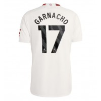 Fotbalové Dres Manchester United Alejandro Garnacho #17 Alternativní 2023-24 Krátký Rukáv